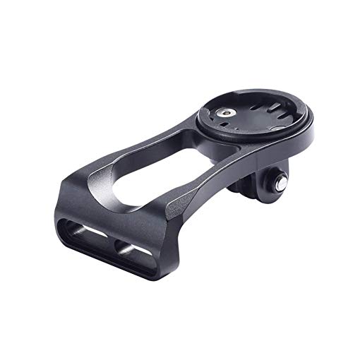 Janjunsi Bici Apretón Frente Soporte Holder para Wahoo Elemnt/Mini/Bolt/Roam Bicicleta Computer (Negro)