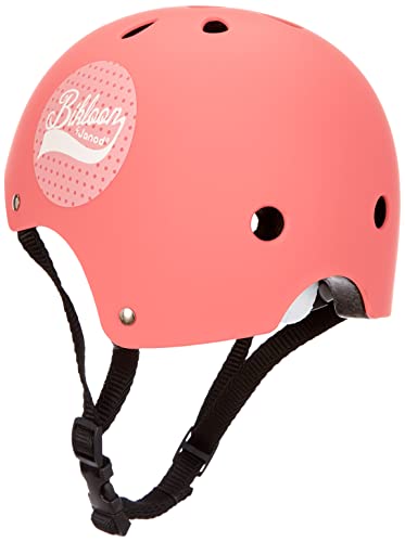 Janod- Casco Bikloon, color rosa, Lunares (J03272)