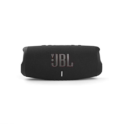 JBL Charge 5 – Altavoz inalámbrico portátil con Bluetooth y batería integrada, resistente al agua (IP67), con PartyBoost para subir el nivel de la fiesta, hasta 20h de reproducción, negro