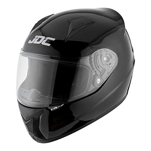 JDC Casco Integral Para Motocicleta Cascosintegrales - PRISM - Negro - M