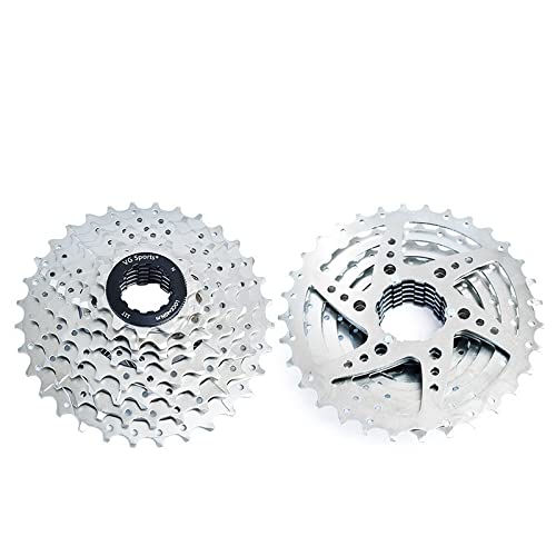 Jdon-hats FJY-Spring 8 Velocidad Camino/Montain Bicicleta Freewheel Separa Ultralight Aleación de Aluminio Cassette Bike Soporte de la Rueda Libre (tamaño : MTB 42t)