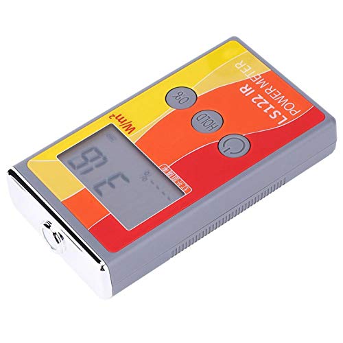 Jeanoko Medidor de Potencia IR, Detector de radiación infrarroja probador de Potencia IR con Pantalla LCD para