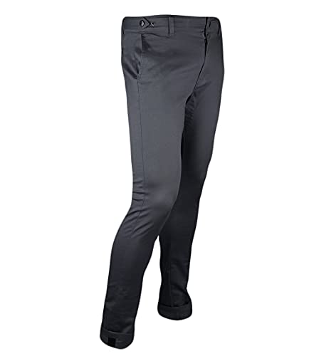 Jeanstrack Amsterdam Pantalón de Ciclismo Urbano, Hombre, Grey, XL