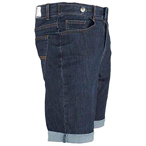 Jeanstrack Soho Pantalón Corto de Ciclismo Urbano, Unisex Adulto, Rinse, M