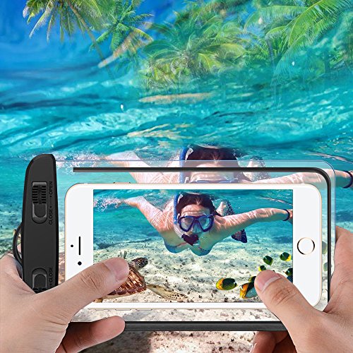 Jelkuz Jansite Swim Boya 28L con la caja del teléfono a prueba de agua, aguas abiertas de natación inflable Floatwimmers burbuja, triatletas, buceadores, baño seguro