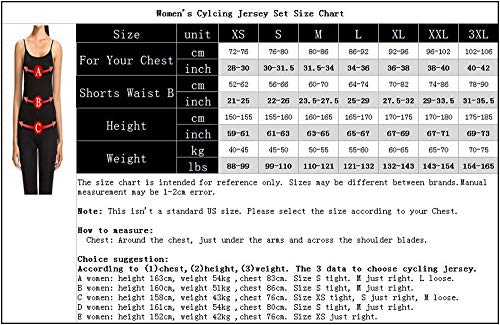 Jersey de ciclismo para mujer, manga corta y ciclismo reflectante 3 bolsillos S-3XL, A12., X-Large