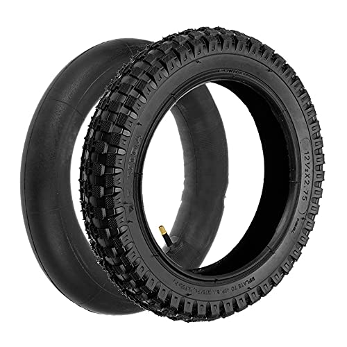 Jevina Neumáticos de 12 1/2 x 2,75 + cámara de aire para 49 cc moto sucio neumáticos MX350 MX400 neumáticos de 12 pulgadas resistentes al desgaste