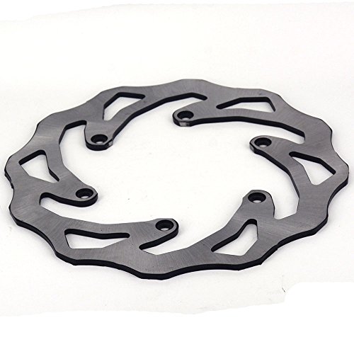 JFG Racing Disco de Freno Trasero Redondo de 220 mm de Acero Inoxidable Rotores por K.T.M XC XCR XCF XCF XCRF MXC EXC EXCF SX SXF SXS EXC125 XC200W XC250W MXC200 SX150 SXS125 GS125 MXC450 SMR450