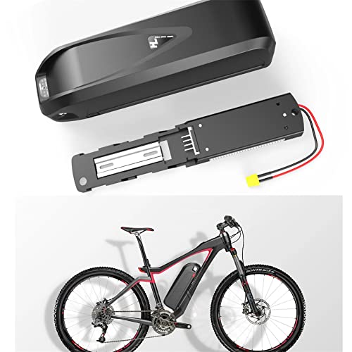 JHKGY Batería De Litio 18650 Ebike,Batería De Litio De La Bici Eléctrica 52V,Paquete De Iones De Litio De Hailong,para 250W 350W 500W 750W 1000W Motor Eléctrico De Bicicleta De Montaña,8AH