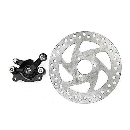 JINJUANYAO Rotores de Freno de Disco Trasero de 140 mm Kit de calibrador de Freno Encajar for 2 Tiempos 47cc 49cc Motor de Gas eléctrico Bicicleta Mini Kits de Suciedad Canal de televisión británico