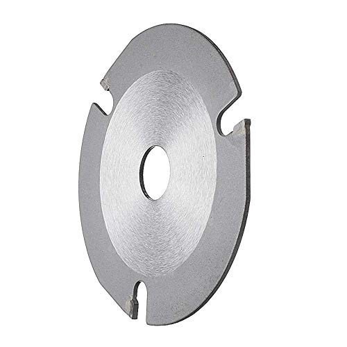 JINKEBIN Abrasivo de Circular de metal hoja de sierra circular Conjunto 125x3x20mm 3T hoja de sierra sierra de la amoladora multiherramienta corte cortes del disco de madera disco de madera, metal y p