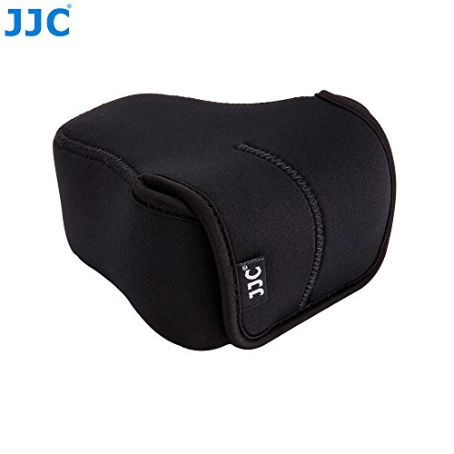 JJC Funda de Neopreno Ultra Ligera para Cámara Fujifilm X-T10/X-M1/X-A2/X-A3 Olympus E-M10II/E-M5II Canon EOS M5/M50