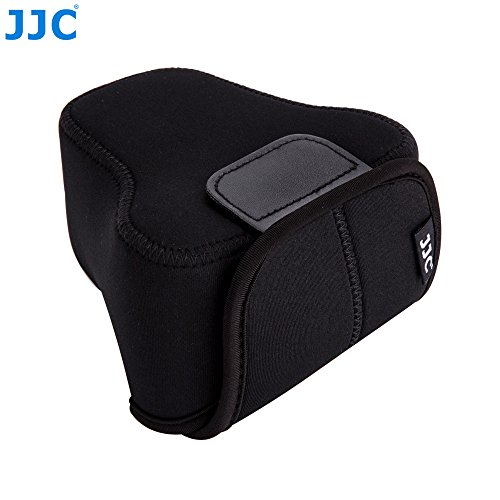 JJC Funda de Neopreno Ultra Ligera para Cámara Fujifilm X-T10/X-M1/X-A2/X-A3 Olympus E-M10II/E-M5II Canon EOS M5/M50