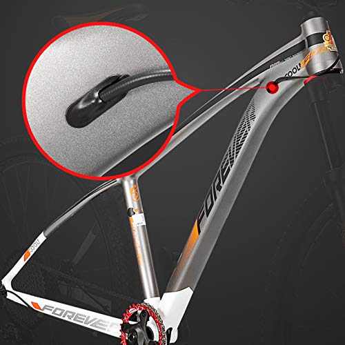 JKCKHA Bicicleta De Montaña para Adultos Sport and Expert, Ruedas De 29 Pulgadas, Cuadro De Aleación De Aluminio, Frenos Hidráulicos De Disco, Todo Terreno Bicicletas De Montaña,Naranja