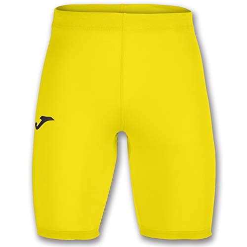 Joma Academy Pantalon Termico Caballero, Hombres, Amarillo, S/M