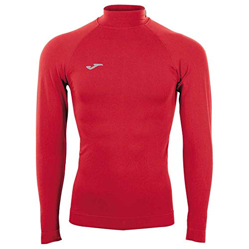 Joma Brama Classic Camiseta Termica, Hombre, Rojo, L-XL