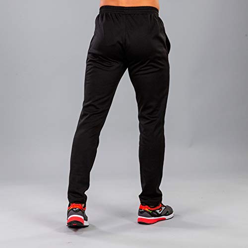 Joma Cleo II Pantalon Largo Deportivo, Hombre, Negro, L