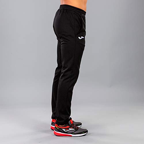 Joma Cleo II Pantalon Largo Deportivo, Hombre, Negro, M