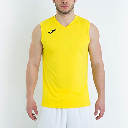Joma Combi Camiseta, Hombres, Amarillo, M