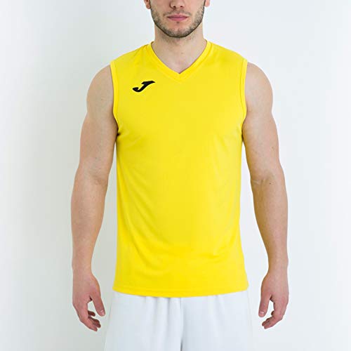 Joma Combi Camiseta, Hombres, Amarillo, M