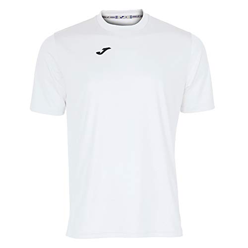 Joma Combi Camiseta Manga Corta, Hombre, Blanco, M