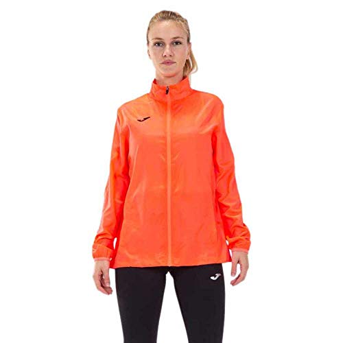 Joma Elite VII Cortavientos, Mujer, Coral Fluor, M