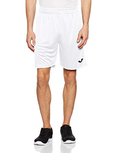 Joma Nobel Pantalones Cortos, Hombres, Blanco, L