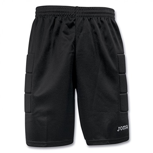 Joma Protect Pantalón Corto de Portero, Unisex niños, Negro, 12