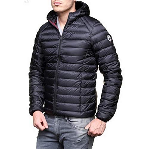 JOTT Nic Down Jacket Nico with Long Sleeve, Noir, S para Hombre