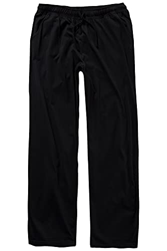 JP 1880 Schlafanzughose Kurz Pantaln de Pijama, Negro, XXXXXL para Hombre