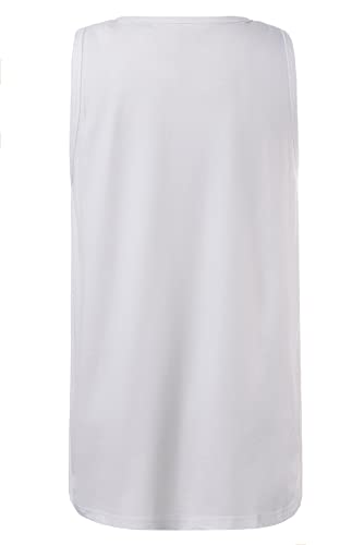 JP 1880 Tank Top Camiseta sin Mangas, Blanco (Blanco 70514520), XXXXXXL para Hombre