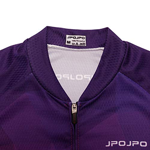 JPOJPO Maillot de ciclismo para mujer, de verano, camiseta de manga corta para ciclismo