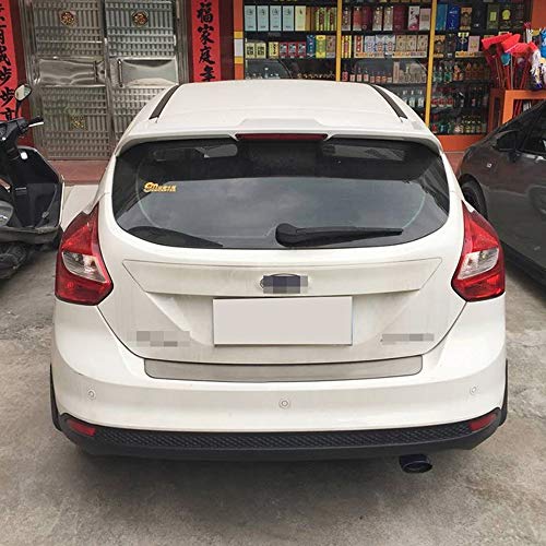 JTAccord Alerón Trasero de Coche ABS Alerón de Puerta Trasera estándar Alerón de Techo Trasero para Ford Focus 2012 2013 2014 2015, Accesorios de modificación de Coche