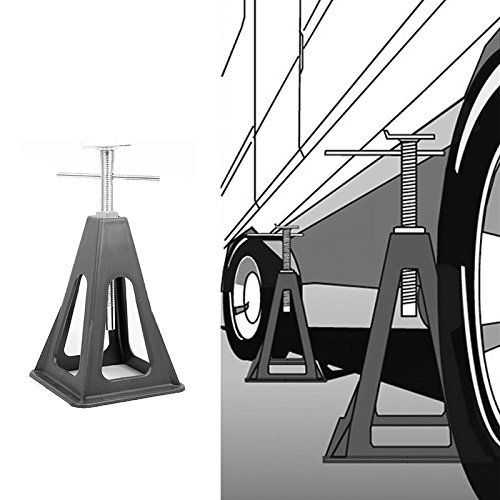 Juego de 2 escuadras Fiamma de plástico, soportan una carga vertical de hasta 1.500 kg, para caravana o remolque