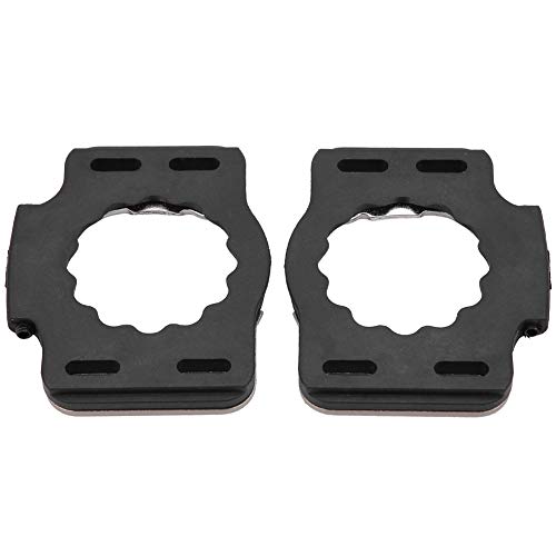 Juego de calas para bicicletas, 1 par de fundas para calas para bicicletas de liberación rápida, convertidor adaptador de calas para bicicletas para Speedplay Zero, Pave / Ultra Light Action, X1, X2,