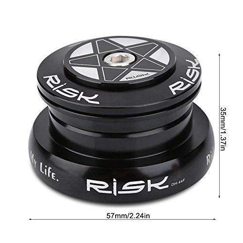 Juego de Dirección de Ciclismo, Auriculares de Rodamiento Externo de Bicicleta para 44mm Straight Tube Frame Bicycle Accessory