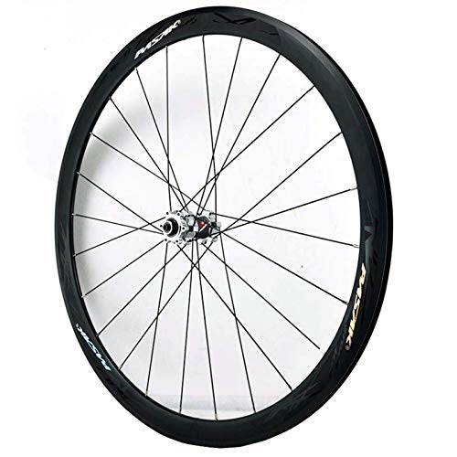 Juego de Ruedas de Bicicleta de Carretera Ultraligero 700C, Rueda de Freno de Disco de Carretera de ciclocross, Freno V/C, Rueda de Doble Pared de 40 MM, 7-12 velocidades