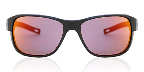 Julbo Camino Gafas de Sol Mixta, Unisex Adulto, Color Negro/Rojo, tamaño 58