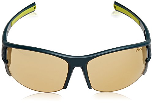 Julbo Makalu - Gafas de sol para hombre, color azul mate y amarillo