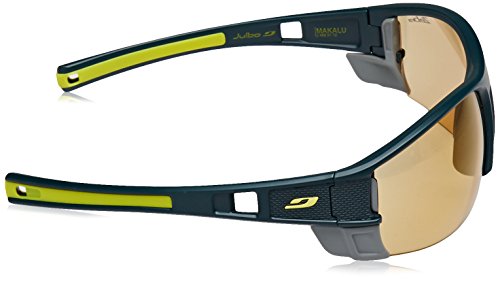 Julbo Makalu - Gafas de sol para hombre, color azul mate y amarillo