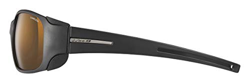 Julbo Monterosa Cameleon – Gafas de Sol, Lente ahumada antiempañamiento, para Mujer, Color Negro Mate/Negro