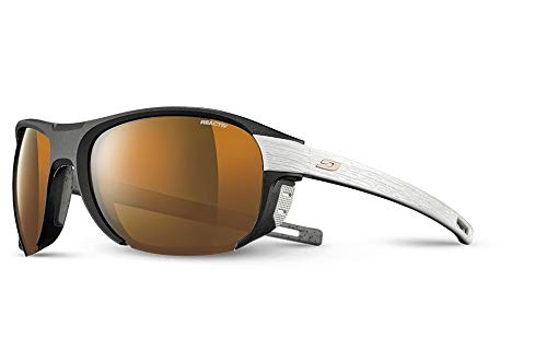 Julbo Regatta - Gafas de sol unisex para adulto, negro/gris, FR: L (talla fabricante: L)