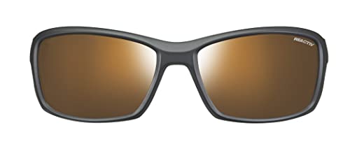 Julbo Run Gafas, Unisex Adulto, Negro/Naranja, Talla única