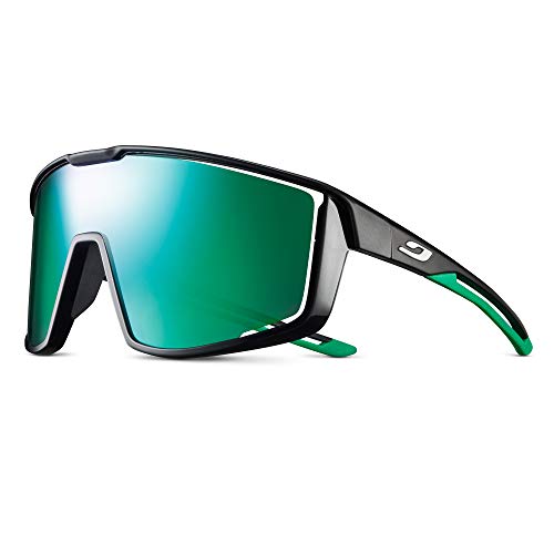 Julbo Sunglas's Fury - Gafas de sol (talla única), color negro y verde
