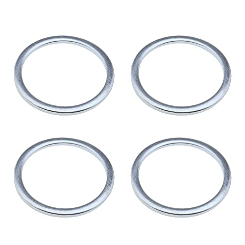 Junta de arandela de 2 mm compatible con Bafang BBS01 BBS02 BBSHD Motor de manivela de transmisión media para ajustar la longitud del soporte inferior Plata