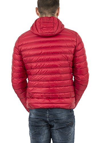 JUST OVER THE TOP Nic Down Jacket Nico with Long Sleeve, Rojo, S para Hombre