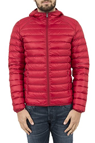 JUST OVER THE TOP Nic Down Jacket Nico with Long Sleeve, Rojo, S para Hombre