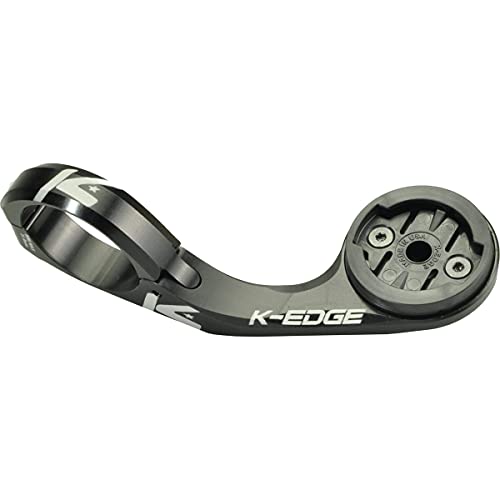 K-EDGE Garmin MAX Mount, 31.8mm, Anodize Repuestos, Adultos Unisex, Black (Negro), Talla Única