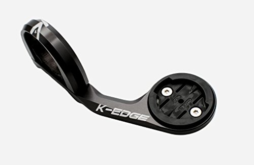 K-EDGE Garmin Sport Mount, 31.8mm, Black Anodize, Adultos Unisex, Negro, ESTANDAR