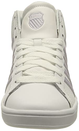 K-Swiss Court Winston Mid, Zapatillas Mujer, White Evening Haze, 41 EU